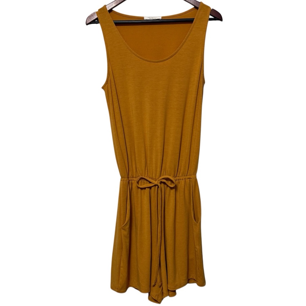 Zenana Sleeveless Romper Womens Small Summer Loungewear One Piece Beach Boat Day